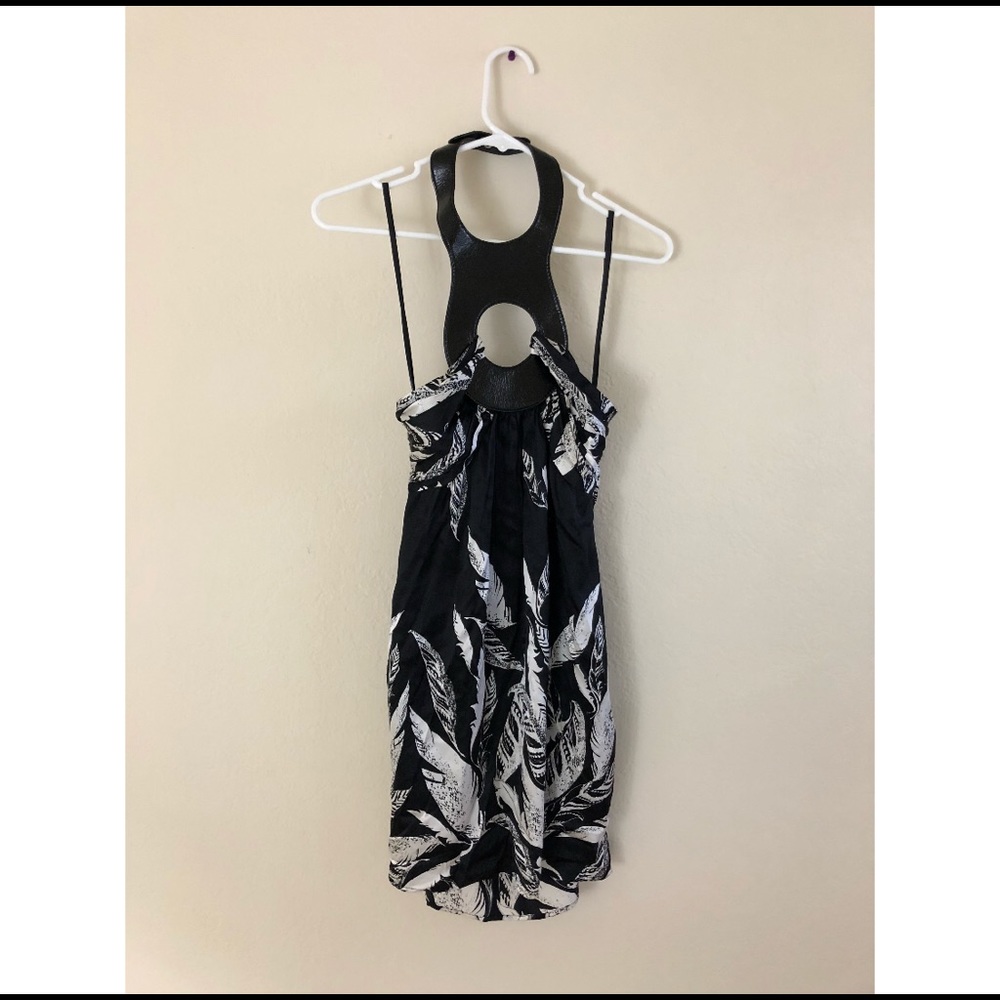 🖤BEBE🖤 Black Silk Like Dress